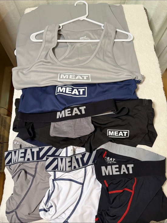 MEAT Other - MEAT Athletic Tank & leggings Set in Gray, Navy, Black. Sells as a bundle